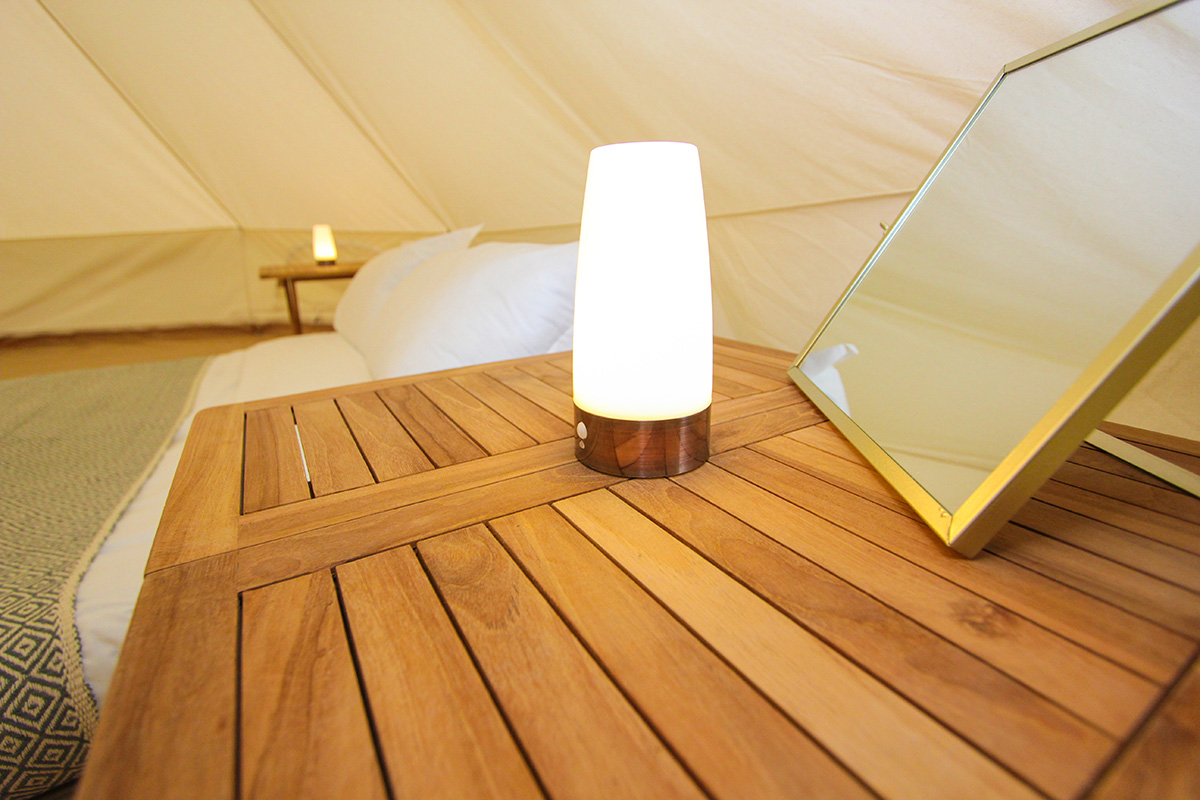 Larp May – 5m Bell Tent – Furnished